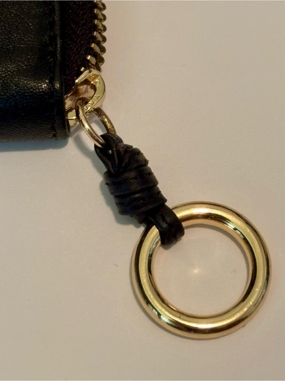 NWOT Thacker New York | Julia Zip-Around Wallet | Black Leather - Picture 9 of 10